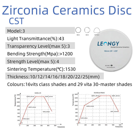 CST — Zirconia Disc OP(98mm 95mm 71mm)