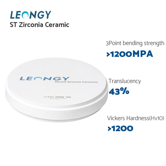 ST — Weiße Zirkoniascheibe OP (98 mm)