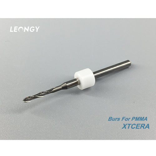 Milling burs for PMMA