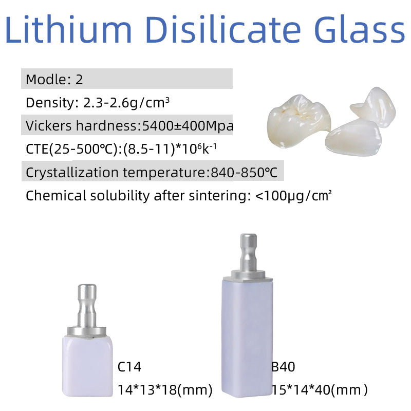 Lithium Disilicate blocks