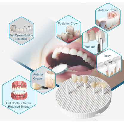 ST-ML — Zirconia Disc (98mm 95mm 71mm)